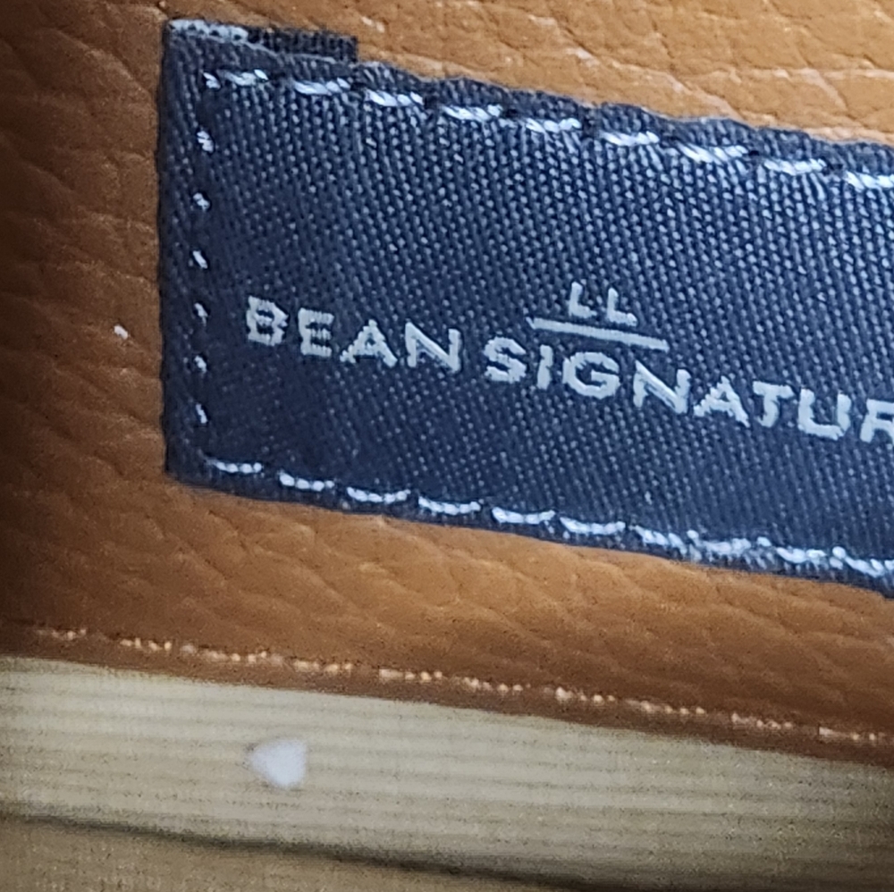 L.L. Bean Light Brown Leather Wristlet - Picture 5 of 10